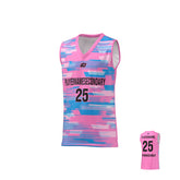 Basketball Jersey Glitch - Pink